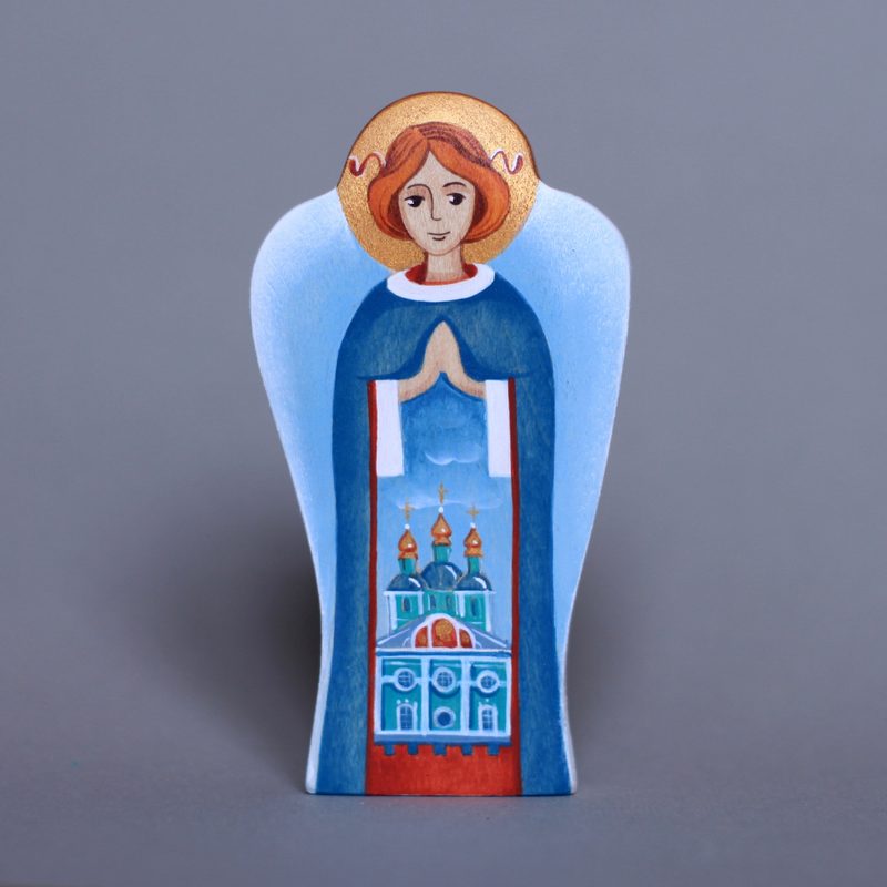 Статуэтка «Ангел», деревянная
