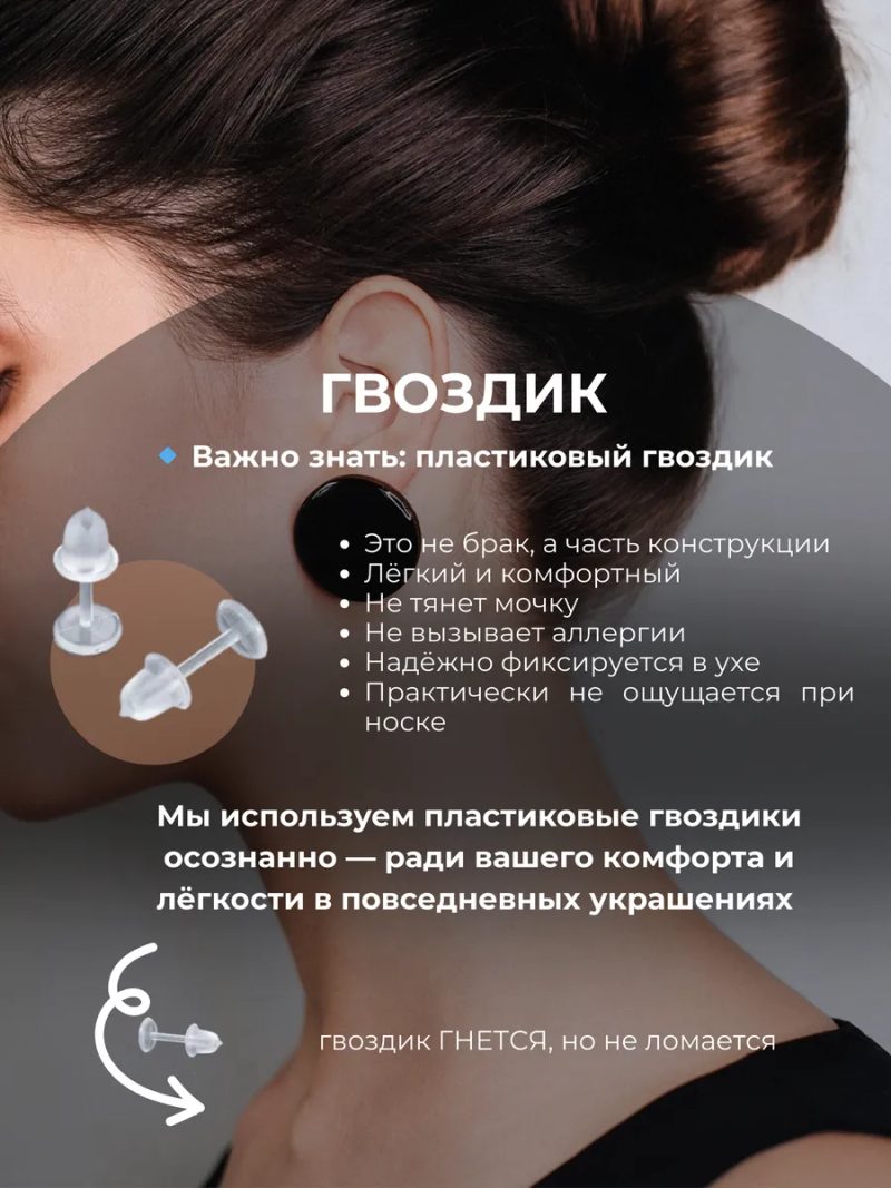 Серьги гвоздики овальные крупные деревянные — зеленый